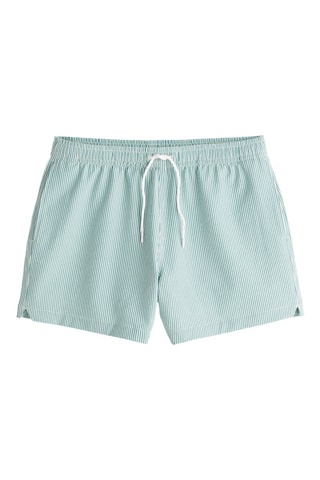 Short de bain - Vert et blanc