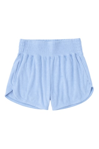 Short en velours - Ciel