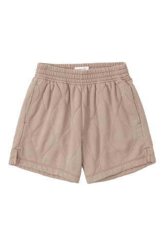 Short taille haute - Marron