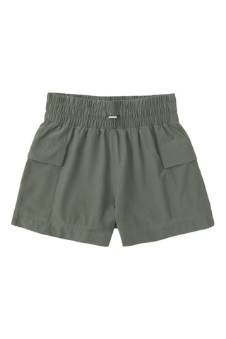 Short taille haute - Kaki