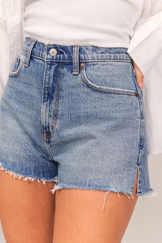 Short en jean - Ciel