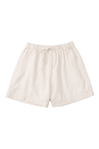 Short en lin - Beige