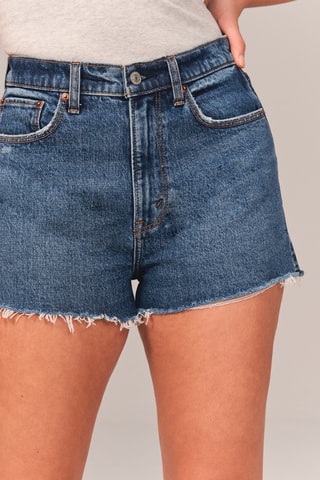 Short en jean - Bleu
