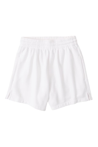 Short taille haute - Blanc