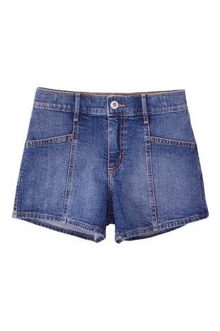 Short en jean - Bleu cobalt