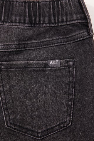 Short en jean - Noir