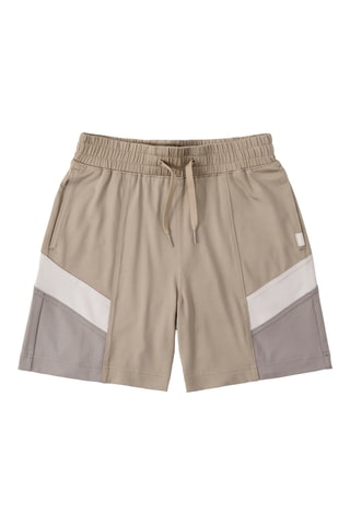 Short - Beige et blanc