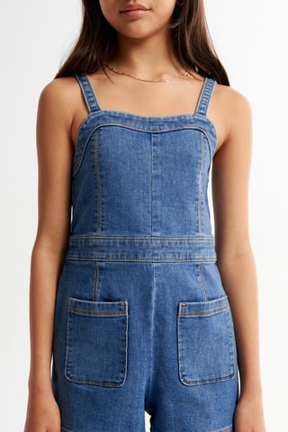 Combinaison en jean - Indigo