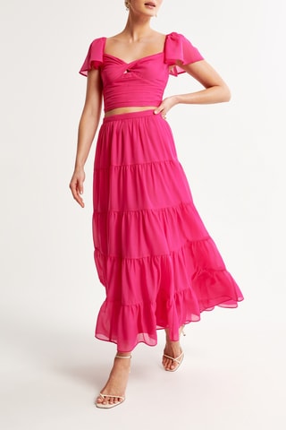 Jupe longue - Fuchsia