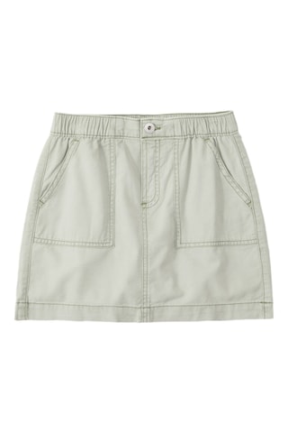 Jupe trompe-l'œil - Vert clair