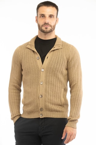 Gilet regular en lin - Beige - Zanone