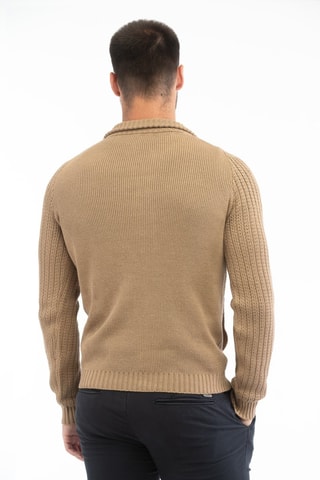 Gilet regular en lin - Beige - Zanone