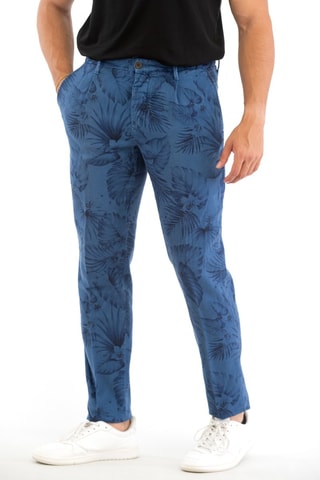 Broek - Blauw - Incotex