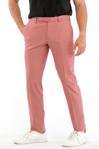 Pantalon slim - Rose - Incotex