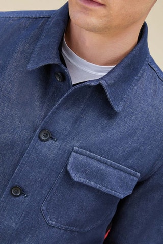 Veste en jean - Bleu foncé - Montedoro