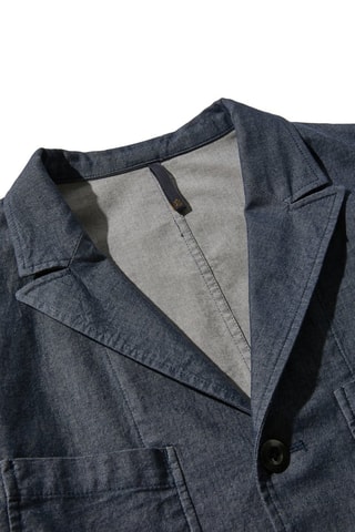 Veste slim - Bleu - Montedoro