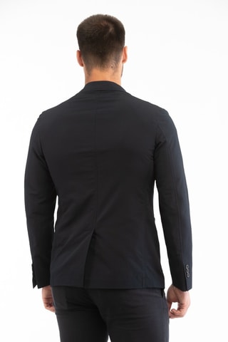 Veste de costume slim - Bleu foncé - Montedoro