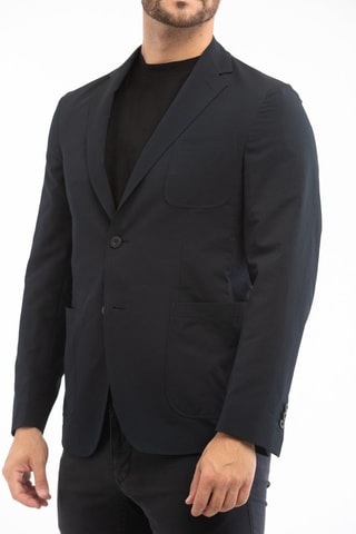 Veste de costume slim - Bleu foncé - Montedoro