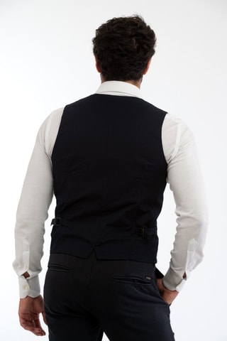 Gilet de costume - Bleu marine - Montedoro