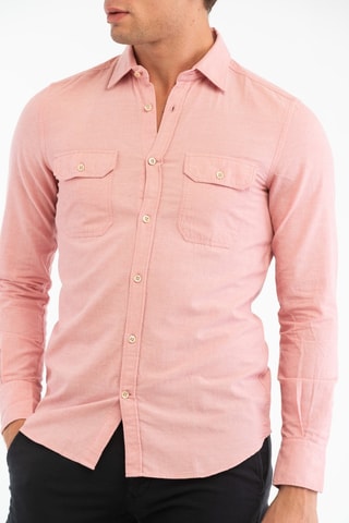 Chemise slim - Rose - Glanshirt