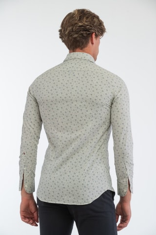 Chemise slim - Gris clair - Glanshirt