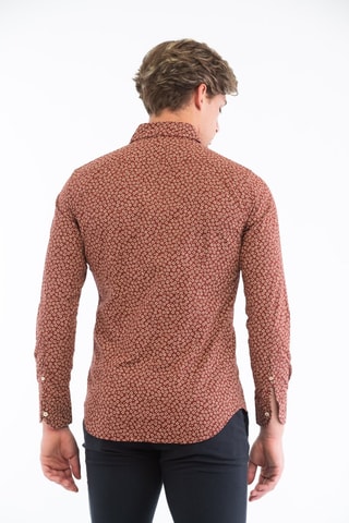 Chemise regular - Rouge - Glanshirt