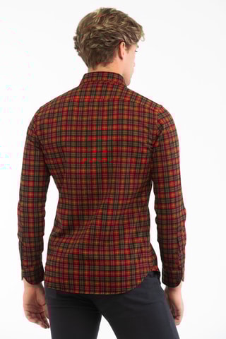 Chemise regular - Rouge - Glanshirt