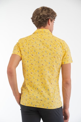 Chemise regular - Jaune - Glanshirt