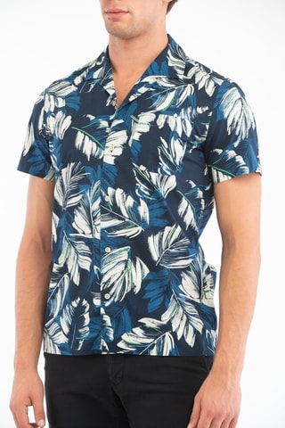Chemise regular - Bleu marine - Glanshirt