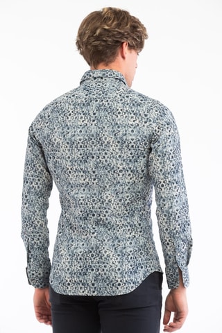 Chemise slim - Bleu foncé - Glanshirt