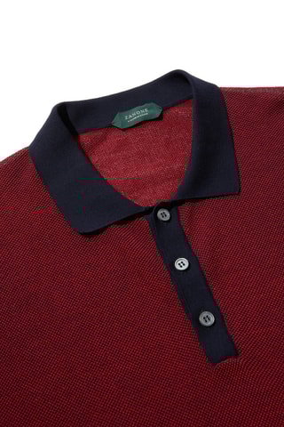 Polo slim - Bordeaux - Zanone