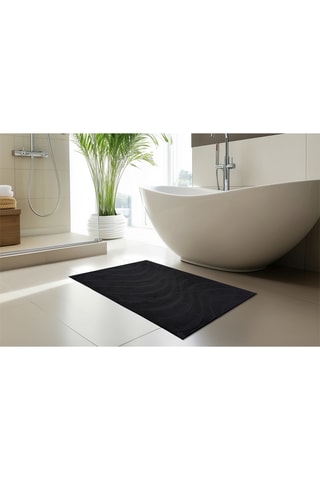 Tapis de bain Badematte Ocean Touch - Noir