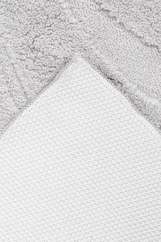 Tapis de bain Badematte Ripple Soft - Gris clair