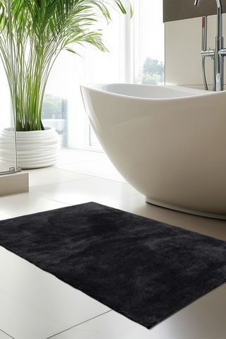Tapis de bain Badematte Cozy Reef - Noir