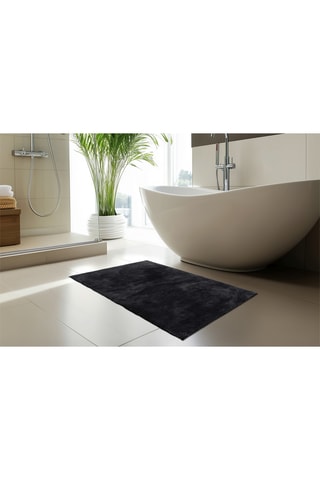 Tapis de bain Badematte Cozy Reef - Noir