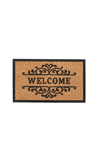 Tapis Fußmatte Welcome - Marron clair