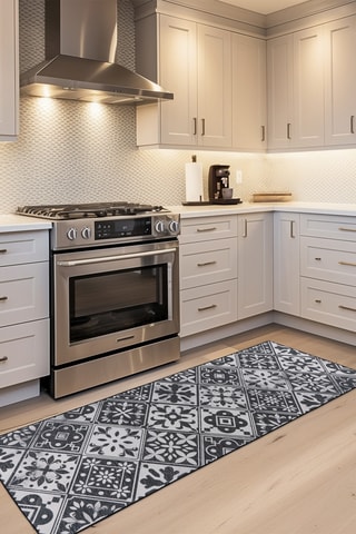 Tapis Seabed - Gris foncé