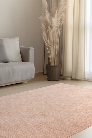 Tapis Melt - Rose chiné
