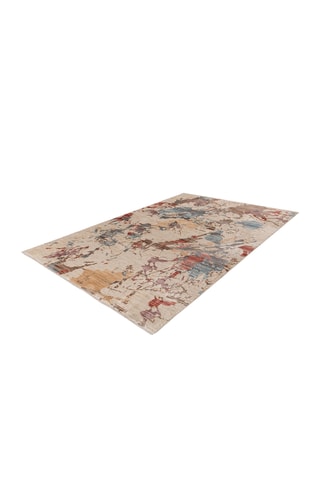 Tapis Stadium - Marron clair et bordeaux