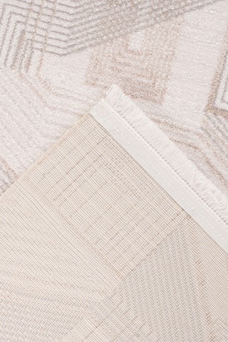 Tapis Jardin  - Beige et argenté