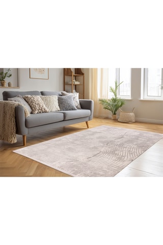 Tapis Jardin  - Argenté et ivoire