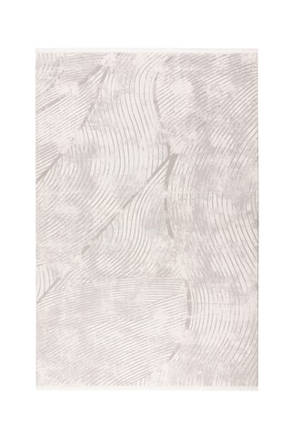 Tapis Jardin  - Argenté et ivoire