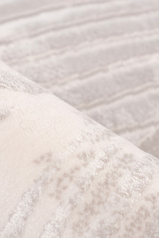 Tapis Jardin  - Argenté et ivoire