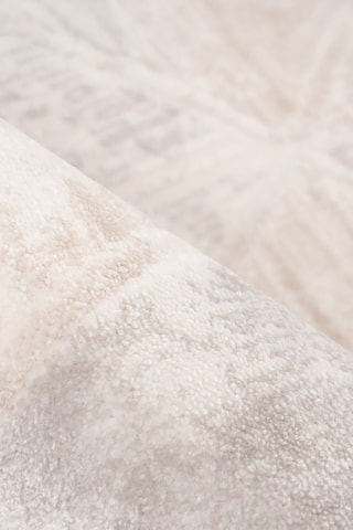 Tapis Jardin  - Beige et argenté