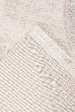 Tapis Jardin  - Beige et argenté