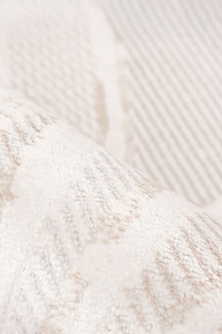 Tapis Jardin  - Beige et argenté