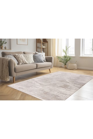 Tapis Jardin  - Argenté et ivoire