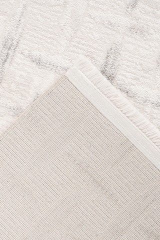 Tapis Jardin  - Argenté et ivoire