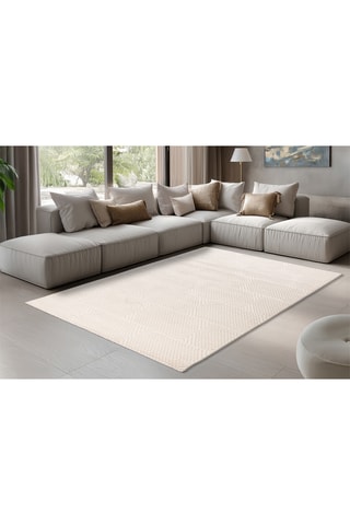 Tapis Nancy  - Beige et ivoire