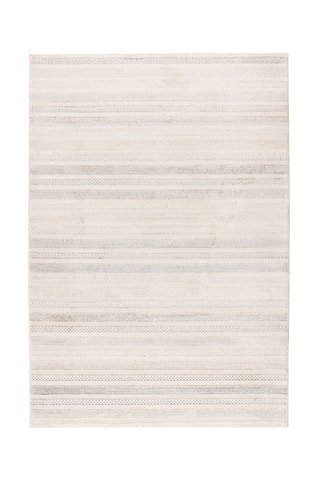 Tapis Nancy  - Argenté et ivoire